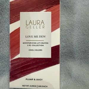Laura Geller Love Me Dew Lip Crayon Trio - Rich Reds and Pinks
